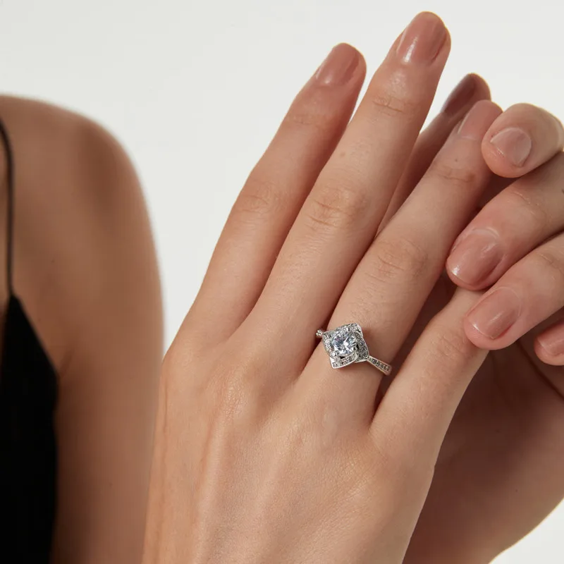 MDEAN белый золотой цвет свадебные ювелирные изделия AAA циркон Роскошная bague Модная