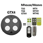 Пульт дистанционного управления Copy Mhouse GTX4 для гаража MOOVO MT4, Открыватель дверей, 433,92 МГц, непрерывный код для гаража