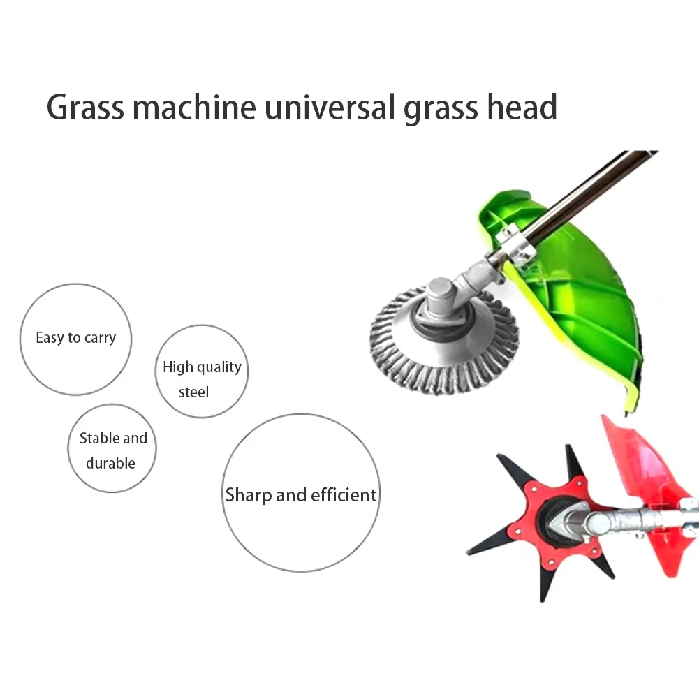 

Garden Rotating Weed Brush Wire Grout Brush Cutter Replacement Mower For Garden Weed Brush Garden Accessories Tools