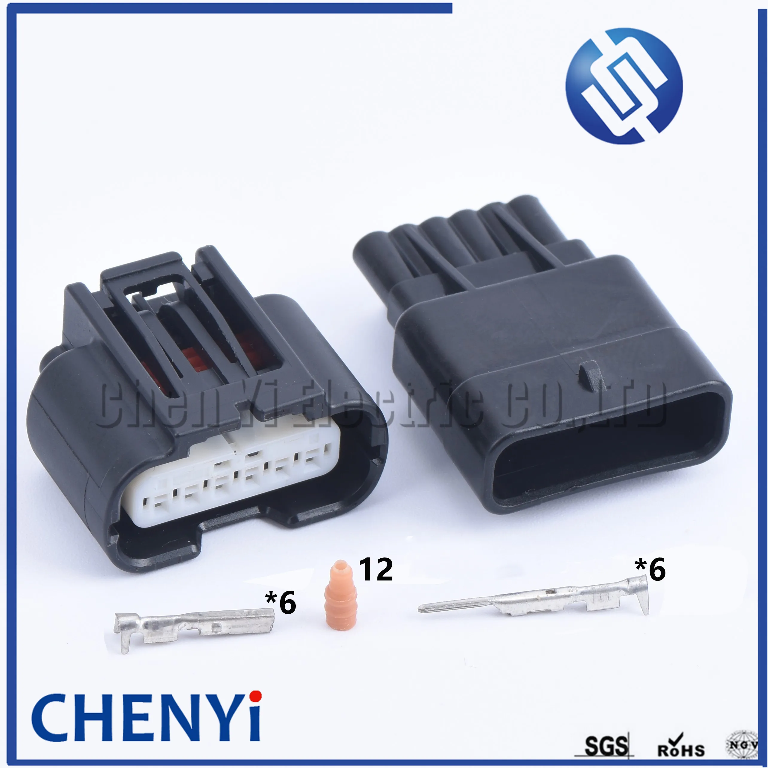 6 pin Электрический акселератор Педальный датчик Водонепроницаемый автомобильный