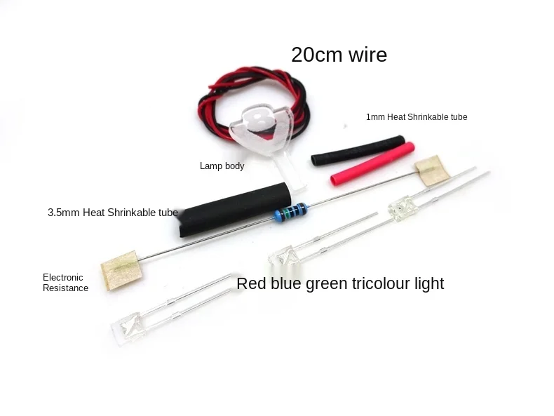 Акриловые декоративные светильники V8 для салона 1/14 Tamiya RC грузовика автомобиля