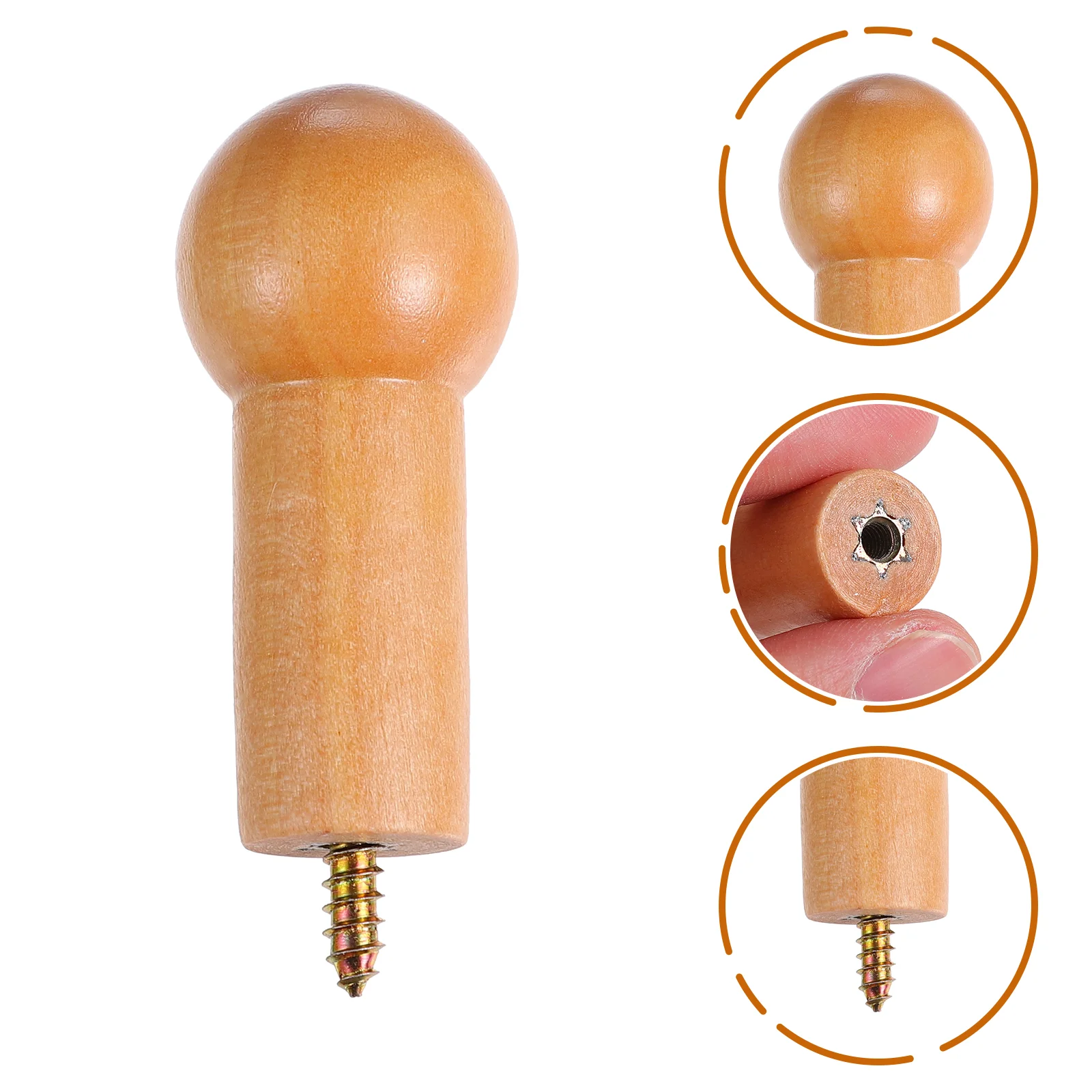 

20 Sets Storage Hanger Bathroom Hooks Round Designed Clothes Hanging Hooks