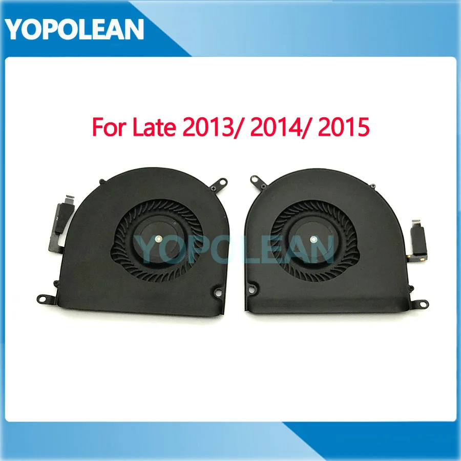 Оригинальный кулер для ЦП с левой и правой стороны охлаждающий вентилятор Macbook Pro