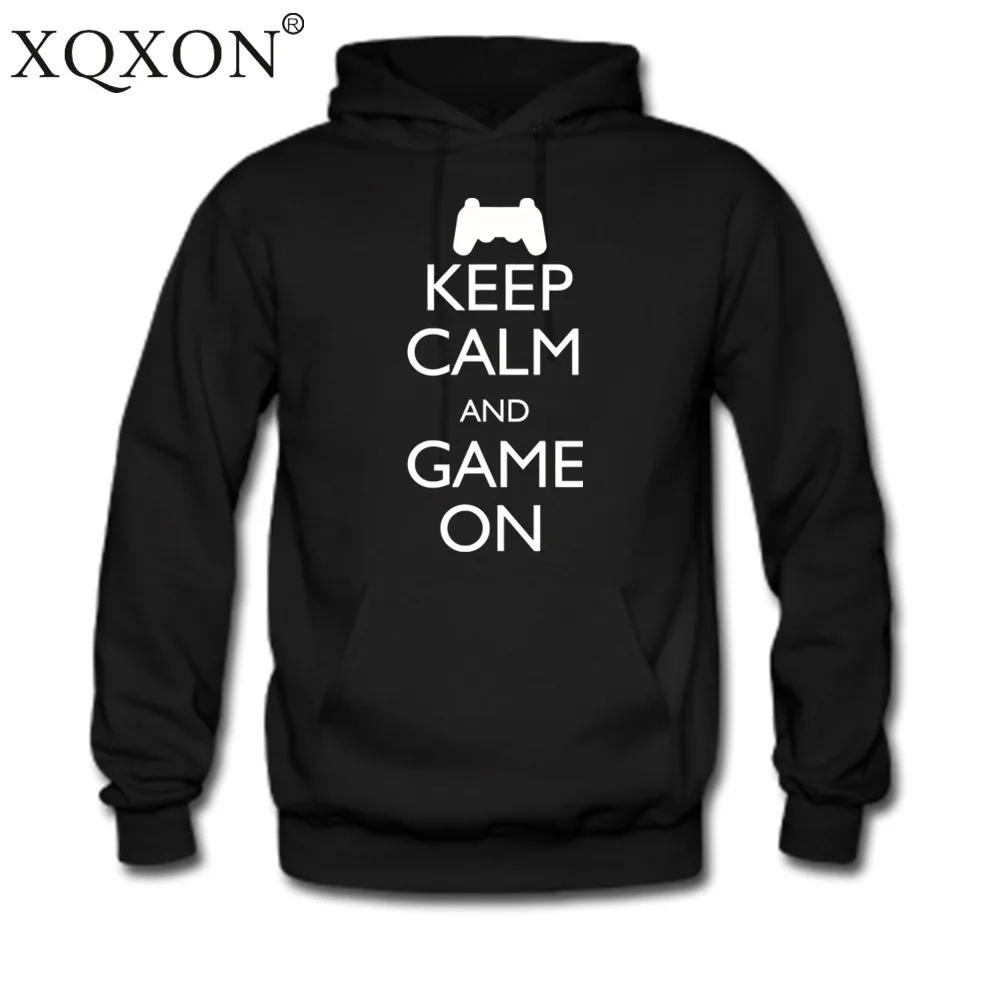 

New Keep Calm And Game On design ThinHooded Hoodies Sweatshirt H33