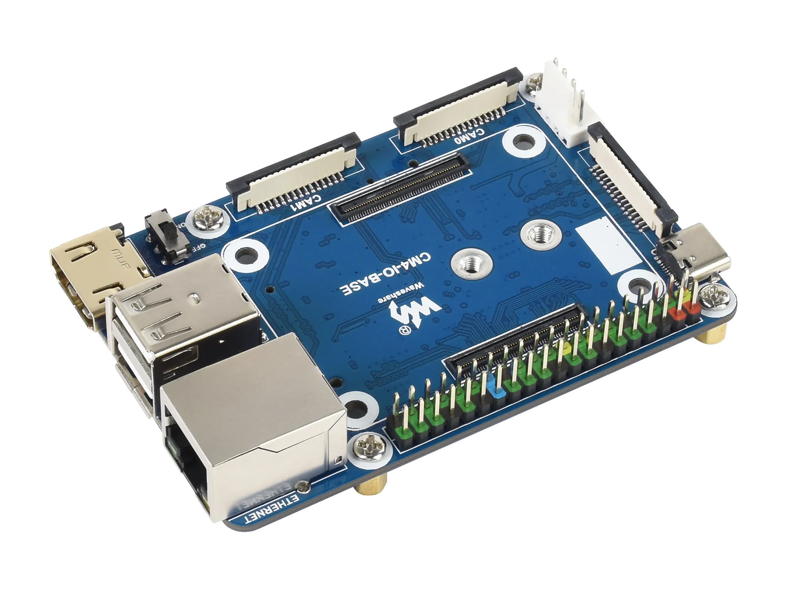 Базовая мини-плата (B) для компьютерного модуля Raspberry Pi CM4 встроенный разъем: