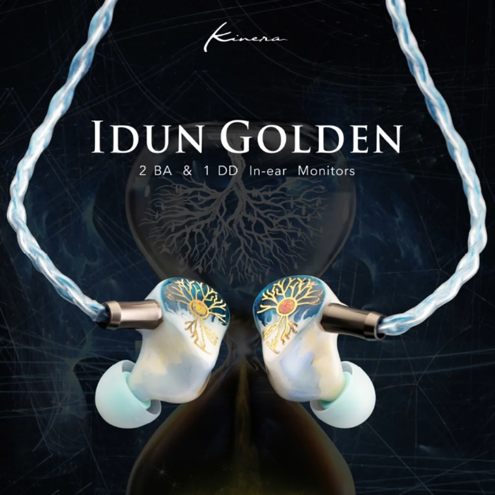 

Наушники-вкладыши KINERA IDUN 2,0 с монитором, IEM 2BA + 1DD, Гибридный Драйвер, Hi-Fi Аудио гарнитура, наушники-вкладыши с 2 разъемами и съемным кабелем 0,78 ...