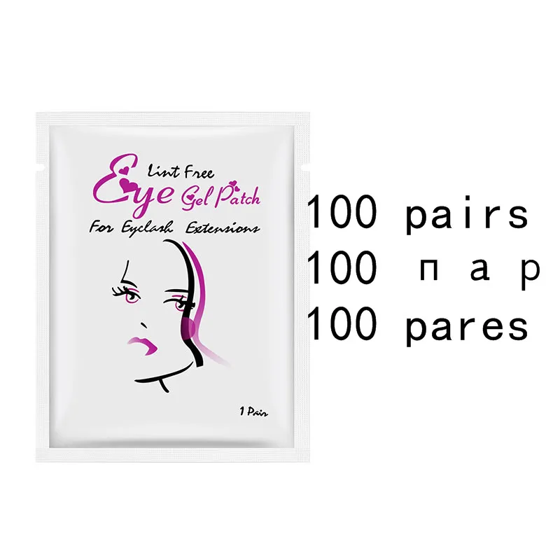 girl 100 Накладки для ресниц 50 пар накладки для наращивания ресниц наклейки накладки для глаз бумага под глазами для наращивания для глаз наклейки "ресницы" - Цвет: girl 100