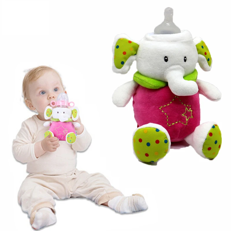 

Baby Bottle Bag Travel Cup Milk Warmer Insulation Explosion Proof Lovely Cover Baby Bottle Huggers Kid Bottle Bag