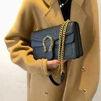 retro designer shoulder bag handbags women bags satchels crossbody bag chain top quality luxury brand pu leather messenger bags