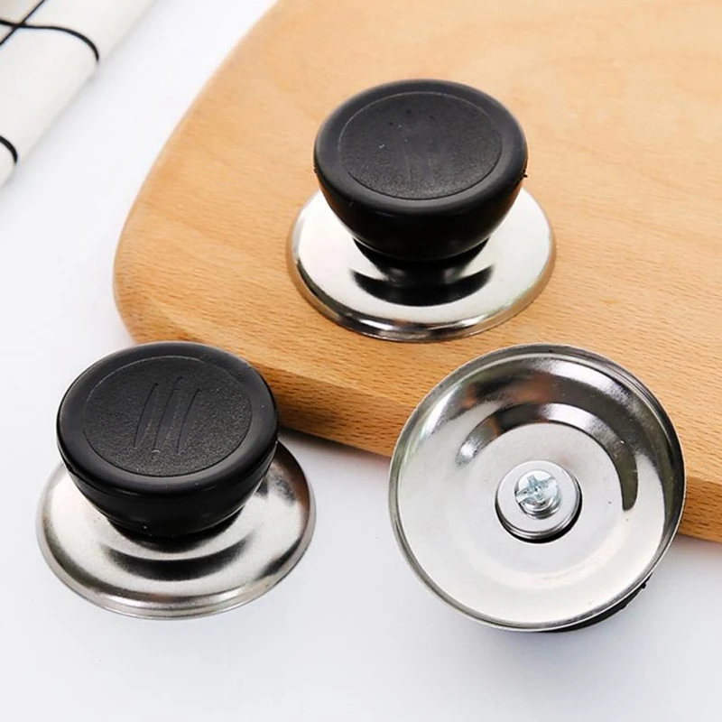 12 шт. прочные противоскользящие ручки кухонная посуда круглая крышка