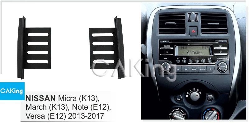 Панель радиоприемника Fascia Для Nissan Micra (K13) March Note (E12) Versa 2013-2017 | Автомобили и