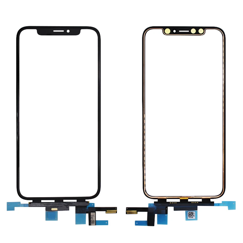 Netcosy сенсорный экран дигитайзер стекло объектив панель для iPhone X XS XR XS Max внешний экран стекло Сенсорная панель запасные части