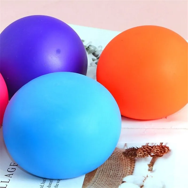 Большой Сжимаемый шарик для снятия давления, забавный гаджет, мягкие милые шарики для муки, подарок высокого качества для детей и взрослых, 1... от AliExpress WW