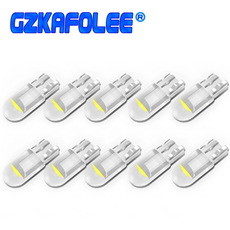 

10 PCS New T10 W5W Super Bright High Quality LED Wedge Parking Bulbs Car Dome Reading Lamps WY5W 168 194 Auto Turn Side Light