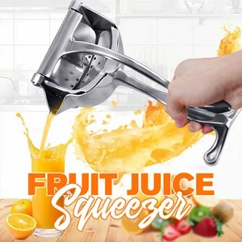 

Manual Juicer Stainless Steel Manual Hand Press Juicer Squeezer Household Fruit Juicer Extractor Fruit Juicer Machine Dropship