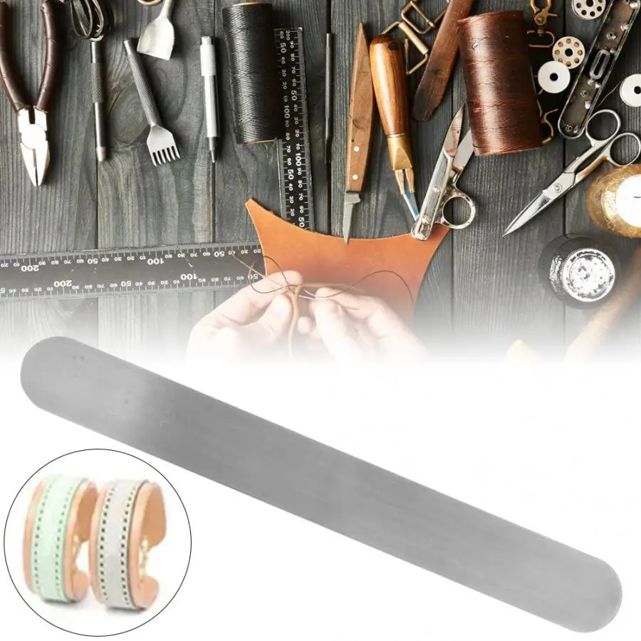 Кожаный браслет внутренняя сердцевина из нержавеющей стали сделай сам ручной