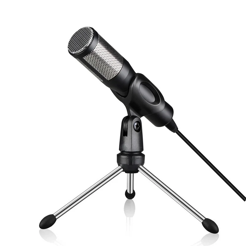 

USB Condenser Microphone Driver Free Microphone Computer Conference Game Voice Home Recording Stage Performance