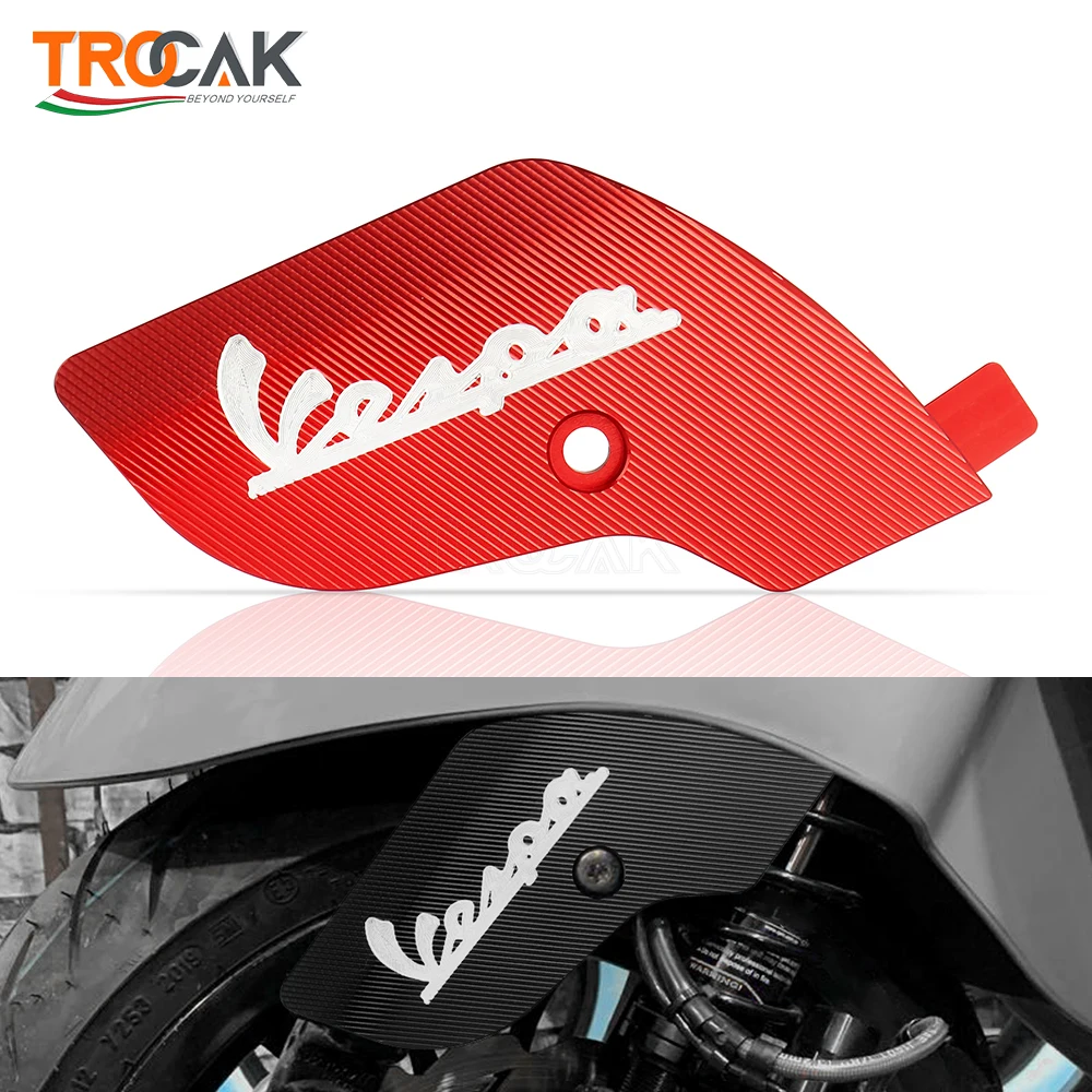 

For Vespa Sprint Primavera 150 LX S150 CNC Aluminum Rocker Cover Motorcycle Front Wheel Side Protector Shield Accessories