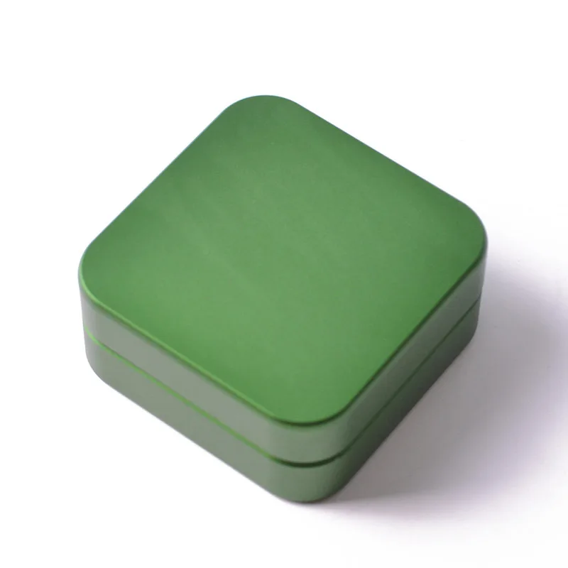 

Portable Square Metal Grinder 55mm 2-layer Zinc Alloy Tobacco Shredder Herb Spice Grass Weed Tobacco Smoke Grinders