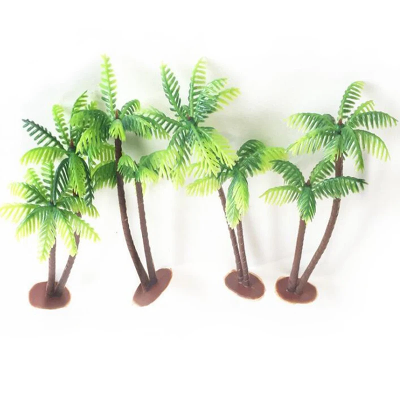 

1Pcs Mini Coconut Tree Plastic Simulation Aquarium Green Fake Water Plants Fish Tank Aquarium Plants Aquarium Supply