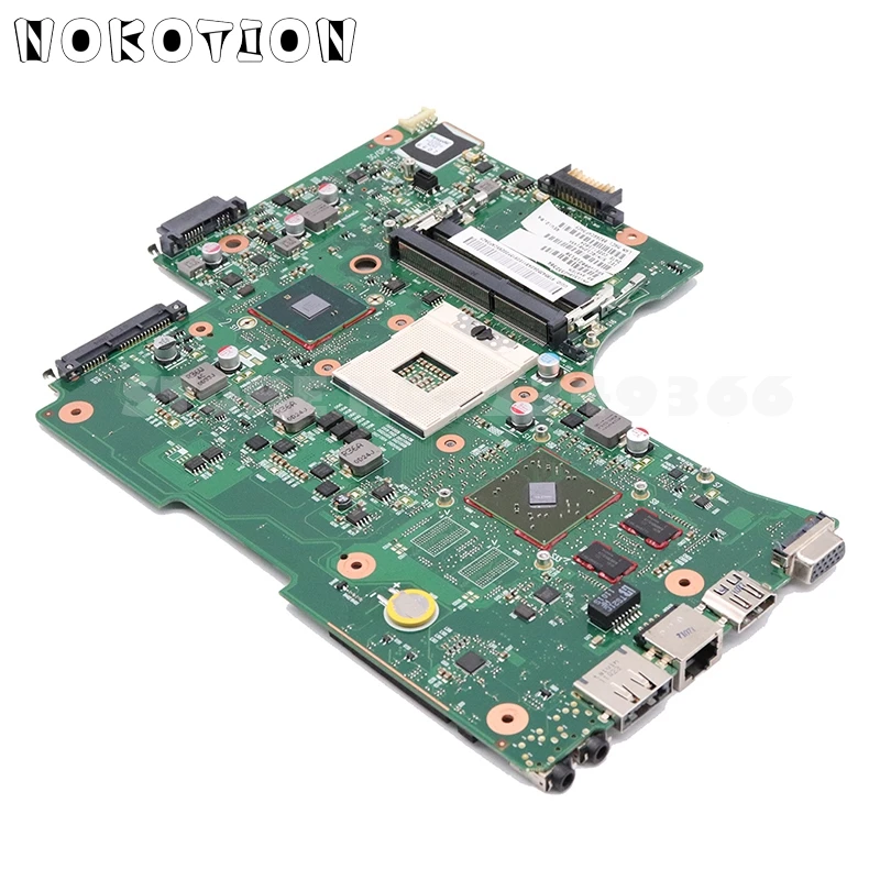 NOKOTION V000218030 V000218130 V000218140 для Toshiba Satellite L650 L655 Материнская плата ноутбука HM55 DDR3 HD4500 Процессор