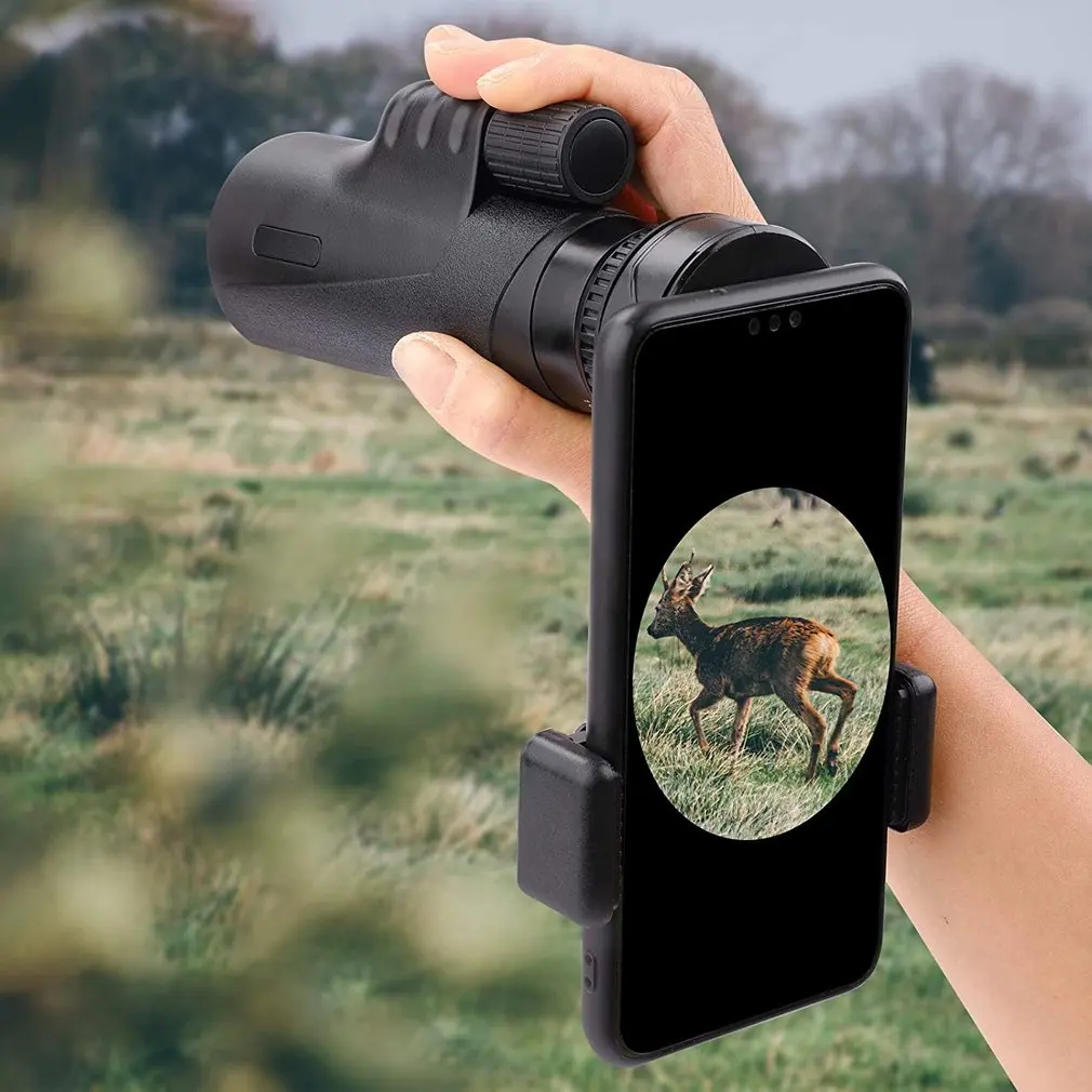 Universal Cell Phone Adapter Bracket Clip Mount Soft Rubber Material For Binocular Monocular Spotting Scope Telescope | Электроника