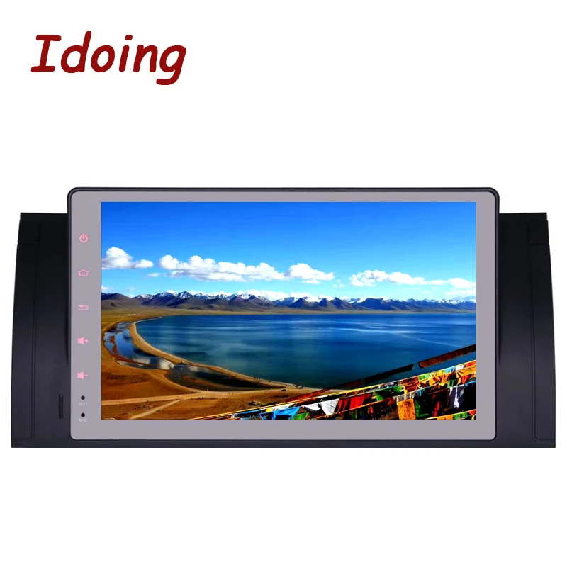 Рулевое колесо Idoing 2 ГБ + 16 1Din Android для BMW E39/38/53 автомобильный DVD мультимедийный