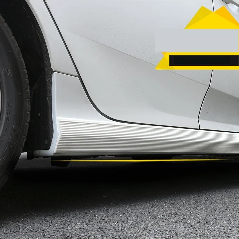 Decorative Decoration Aleron for Styling Aileron Voiture Tuning Spoiler Auto Coche Car Lip Protector Universal Side Skirt Bumper |