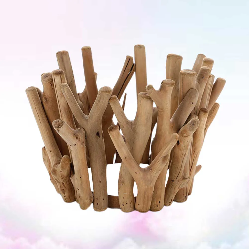 Фруктовый поднос в стиле Driftwood 1 шт. из натурального дерева для закусок и конфет