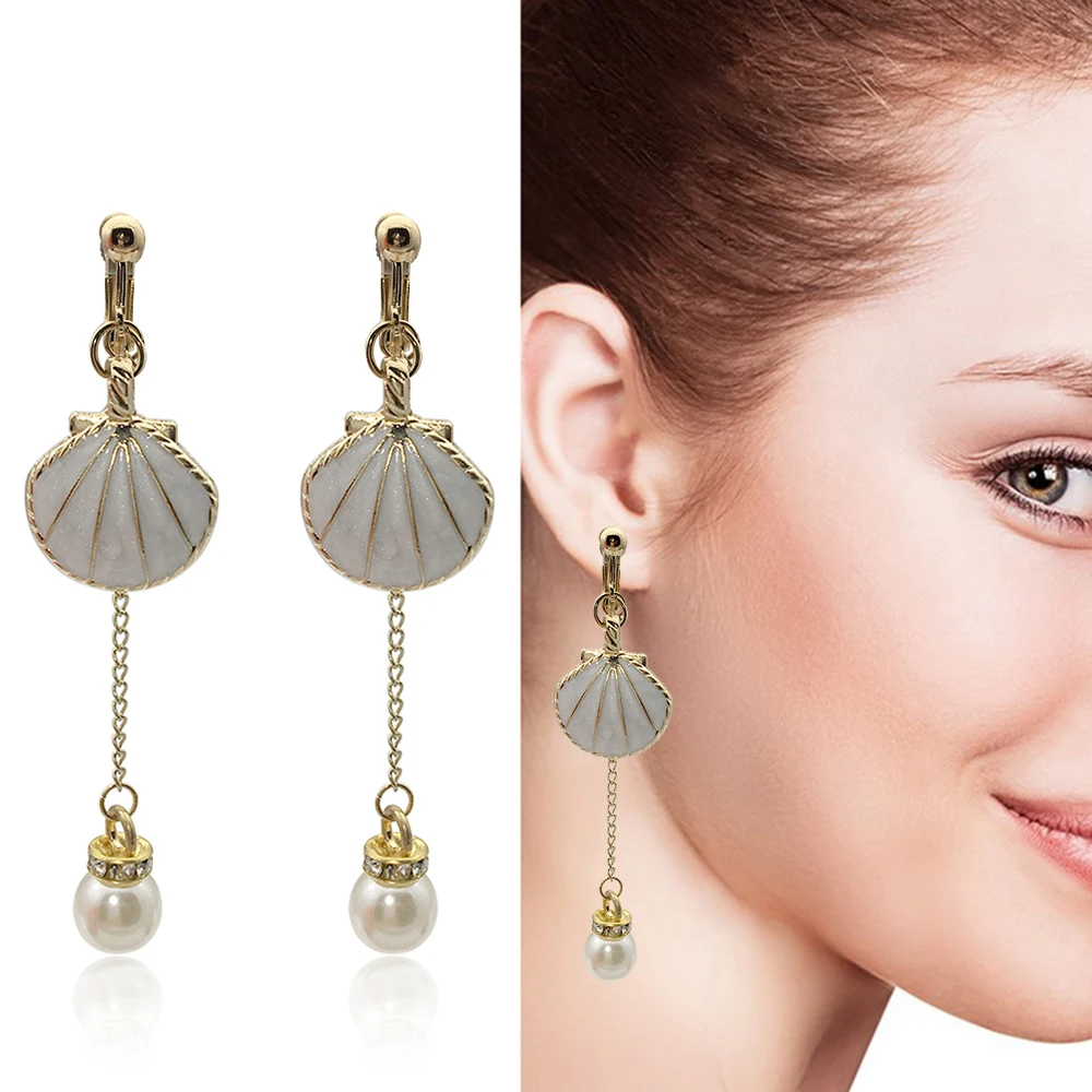 Корейские роскошные высококачественные гипоаллергенные серьги подвески с