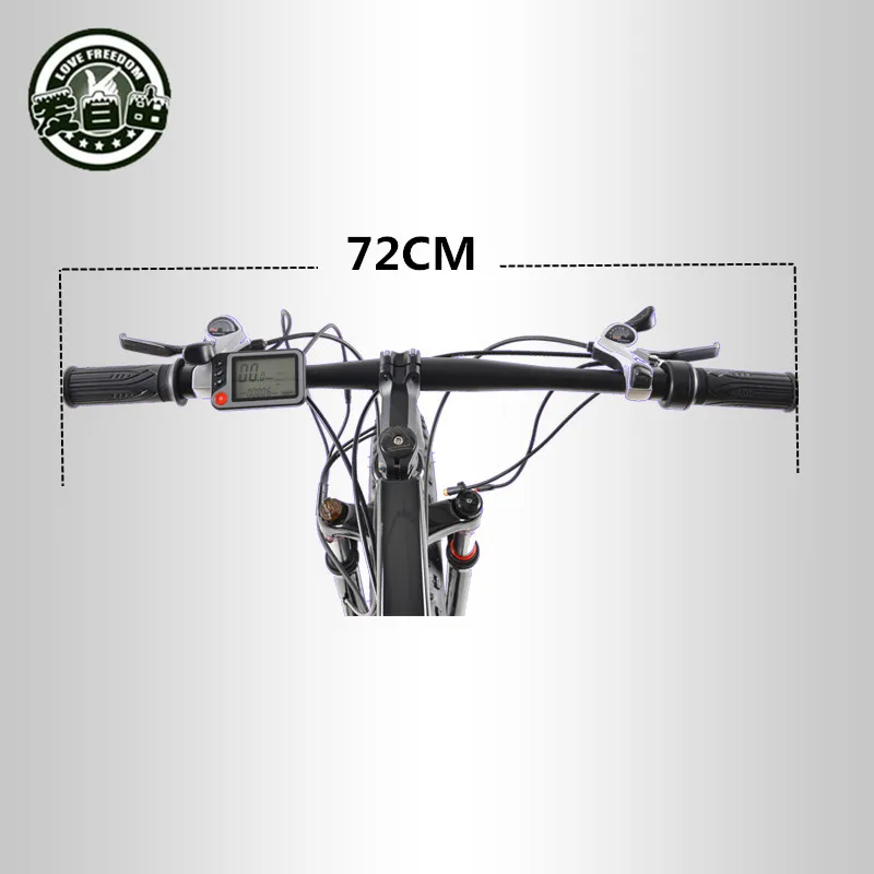 Love Freedom 26 дюймов Электрический велосипед 48 В 13ah литиевая батарея электрический