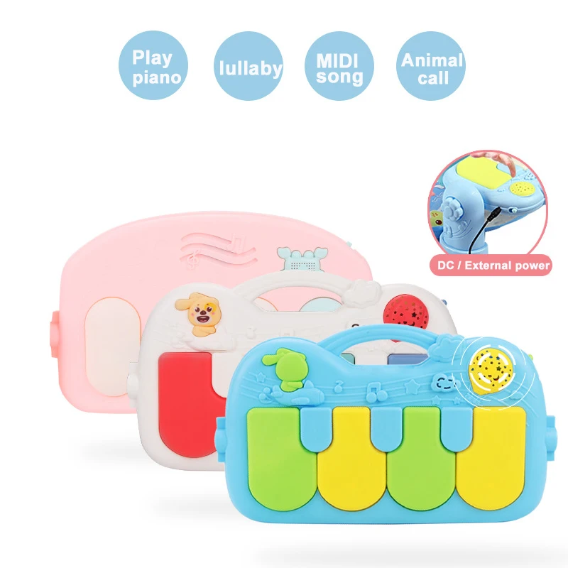 3 в 1 детский игровой коврик для ползания пазл ковер музыкальные игрушки детей