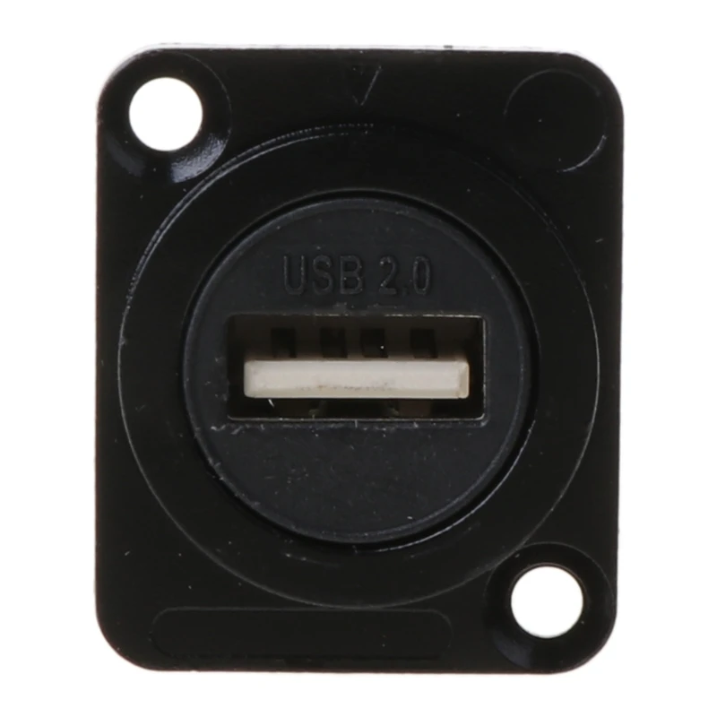 

Metal USB B Type Female Socket to USB A Type Female Socket Panel Mount Adapter