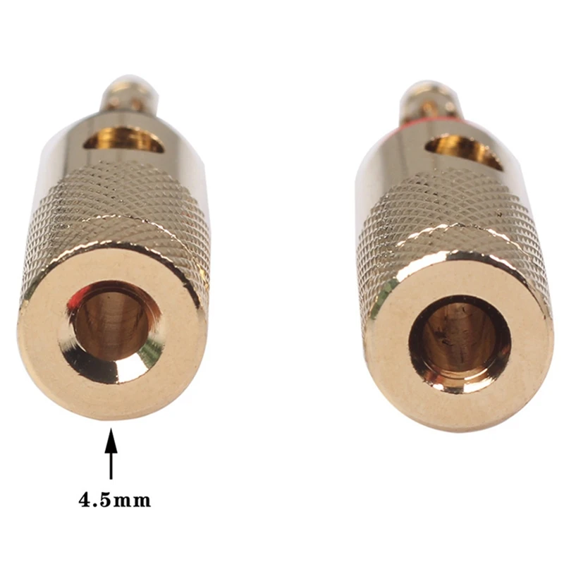Полностью медный зажим типа банан с банановым штекером разъем 4 мм для