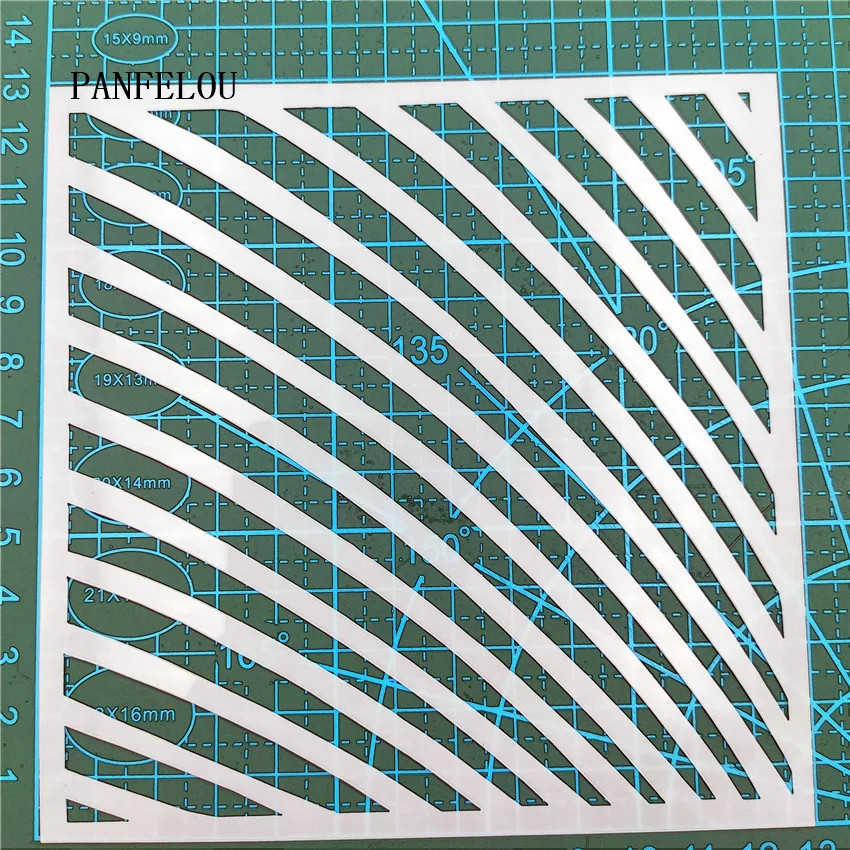 13*13 см песня слэш трафареты для скрапбукинга спрей Пластиковая форма Щит DIY торт