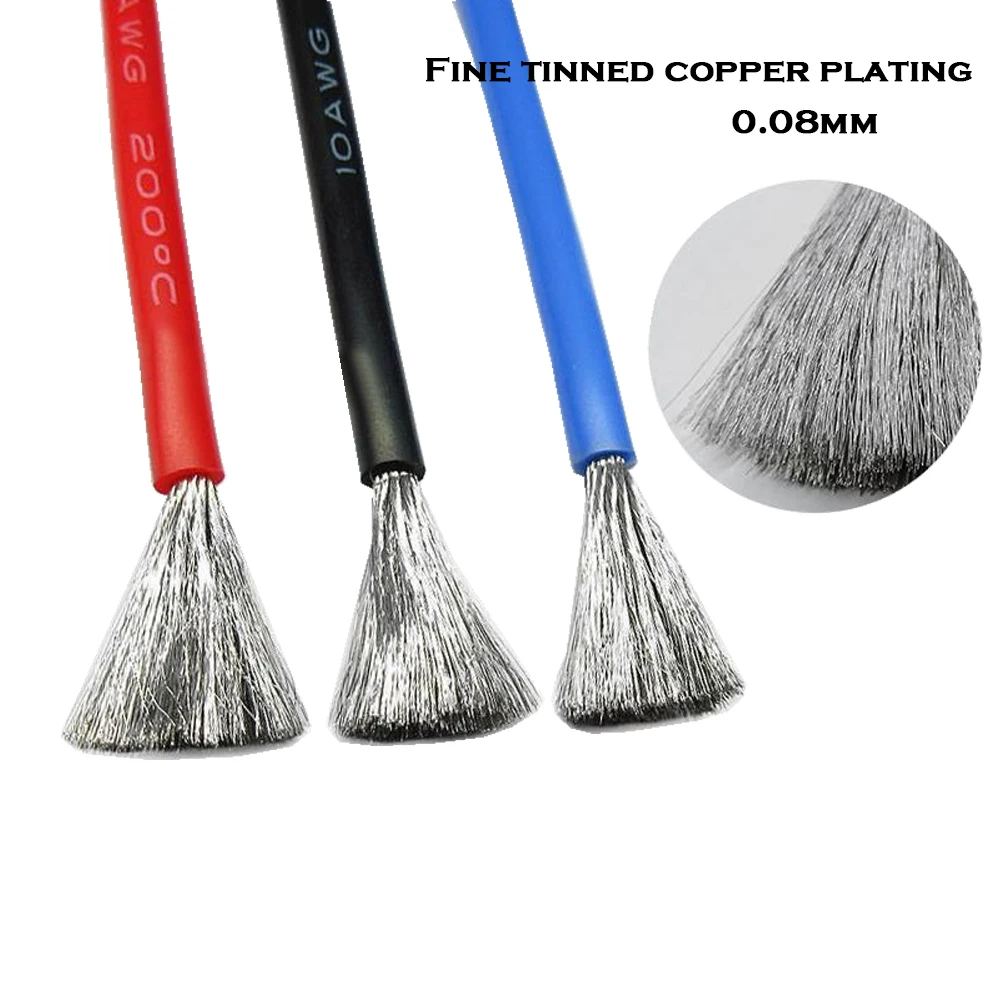 Super Soft Silicone Wire UL3135 14/16/18/24/26/28/30AWG High Temperature Resistant Extra 200℃ | Обустройство дома