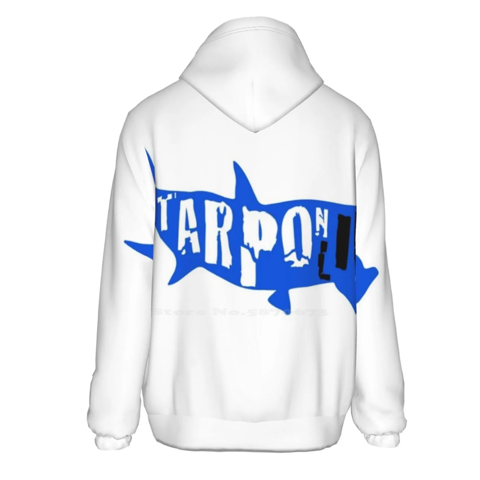 Tarpon рыболовная удочка для морской рыбалки катушка Life Blue с длинным рукавом