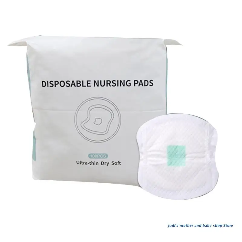 Almohadillas desechables para pecho 67JC, 100 Uds., a prueba de fugas, ultrafinas, antigalactorrea-0