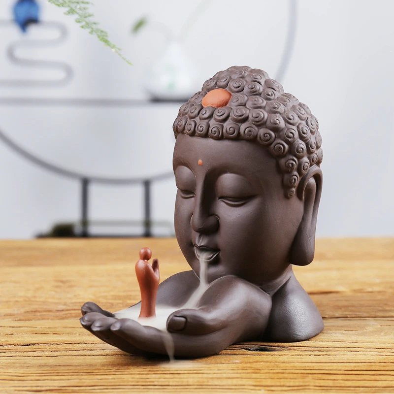 Фоновая подставка для благовоний керамическая под благовония в буддистском