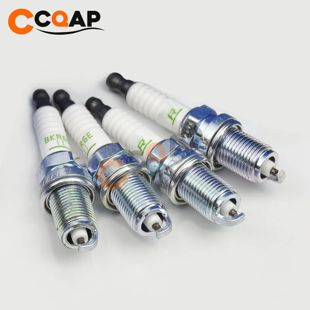 

4-6pcs BKR6E-11 2756 V-Power Spark Plug fit for Chevrolet Daihatsu Honda Hyundai Lexus Kia Mazda Subaru Mazda Mitsubishi Suzuki