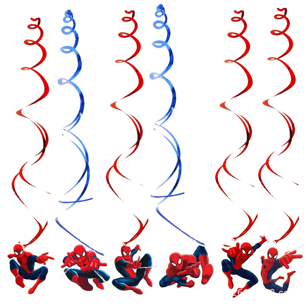 Spiderman Party Birthday Decorations Favors Gifts Spiderman Tablecloth Cupcake Toppers For Kid Toddler Birthday Decorations