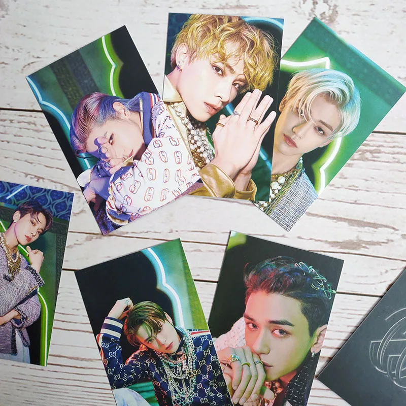 

NCT U New Album Make A Wish Birthday Song LUCAS TEN MARK 5 Photo Cards Fans Collectuons