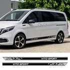 Виниловые наклейки на боковые двери автомобиля для Mercedes Benz Vito V Class Viano W638 W639 W447 V260 110 113 115 аксессуары для тюнинга Marco Polo