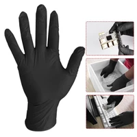100pcs disposable rubber latex nitrile gloves food household cleaning anti static glove new kitchendishwashing gloves