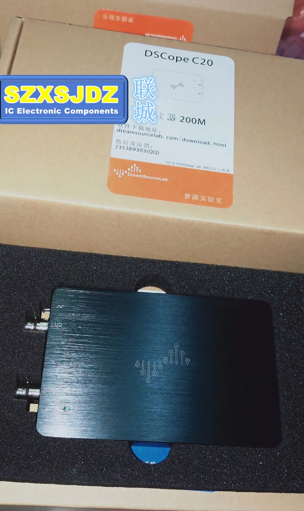 DSCope 20 DSLogic Plus De Base Kit Double Canal + Puissant Oscilloscope Analyseur Logique | Инструменты