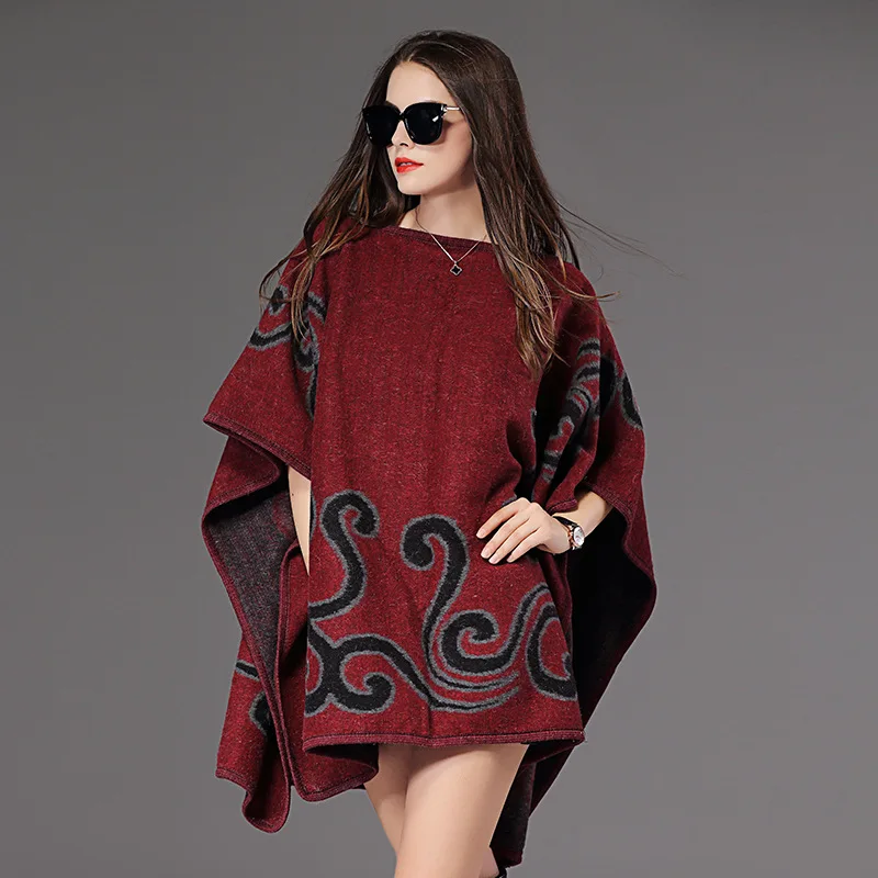 Новый модный весенний женский пуловер черный и темно-синий свитер свободный