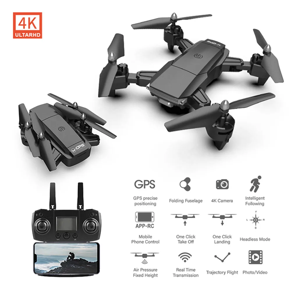 

2021 new Drone Single 4K-wifi HD Camera GPS Precise Positioning Real Time Transmission Aerial Drone Quadcopter