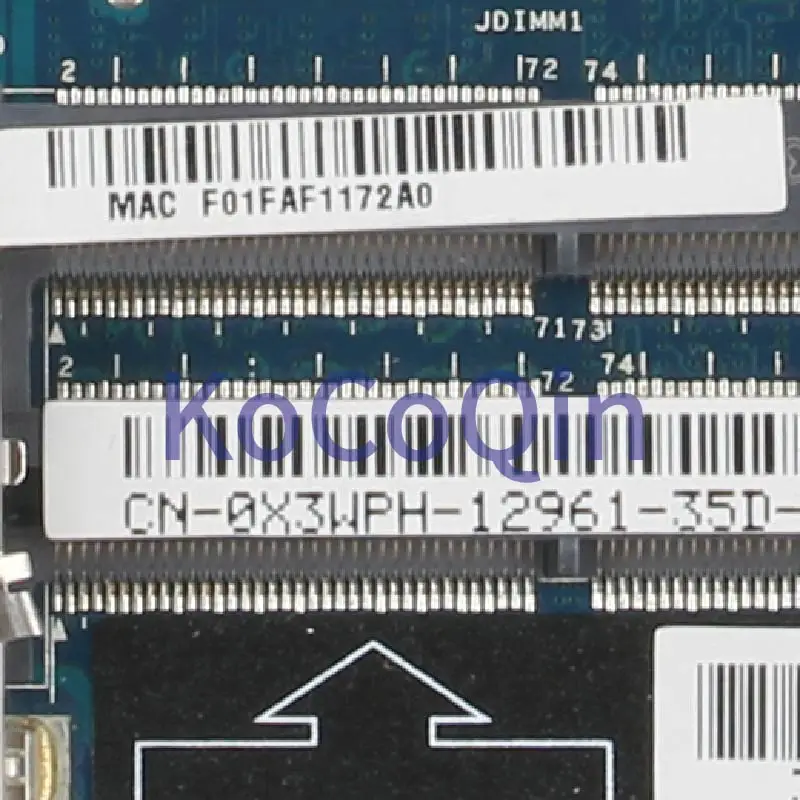 KoCoQin материнская плата для ноутбука DELL latitude 5530 E5530 QXW10 LA-7902P CN-0X3WPH 0X3WPH SLJ8C - купить по