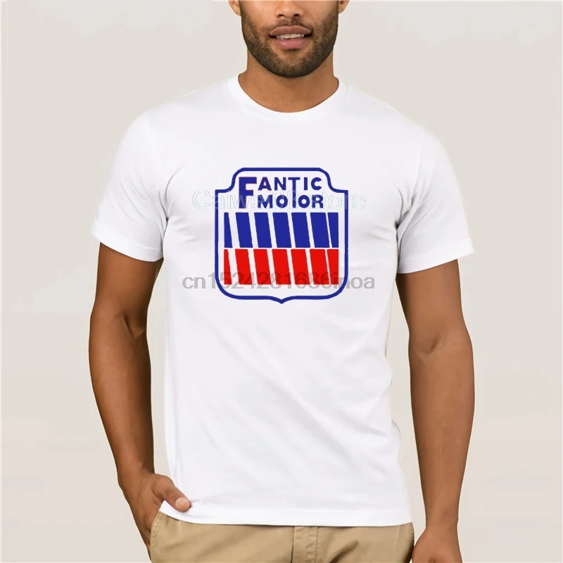 

Fashion Printed men T-Shirt New Fantic Motor Rac Sporter Logo Men White Size S to Men Cool Short-Sleeve T-Shirt