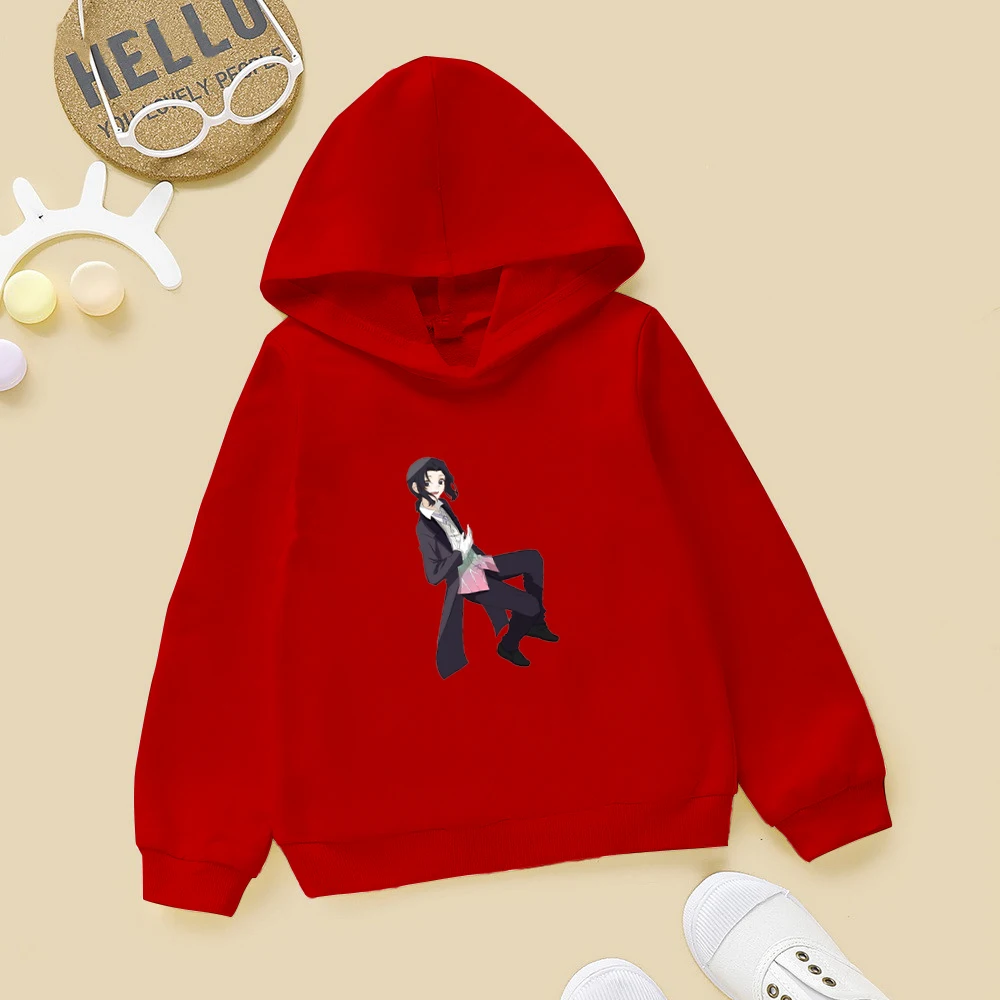 

Fashion Print Hoodies Demon Slayer Agatsuma Zenitsu Print Pullover Sleeve Streetwear Children's clothing Sweatshirt Hoodies